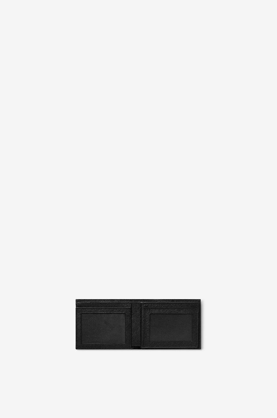 MONTBLANC Brieftasche 6 cc mit 2 Sichtfächern aus Sartorial Leder Herren SCHWARZ 3