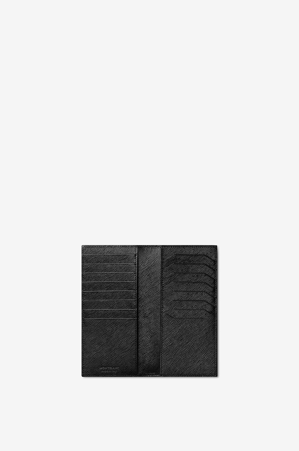 MONTBLANC Lange Brieftasche aus Saffianoleder Sartorial 15cc Herren SCHWARZ 2