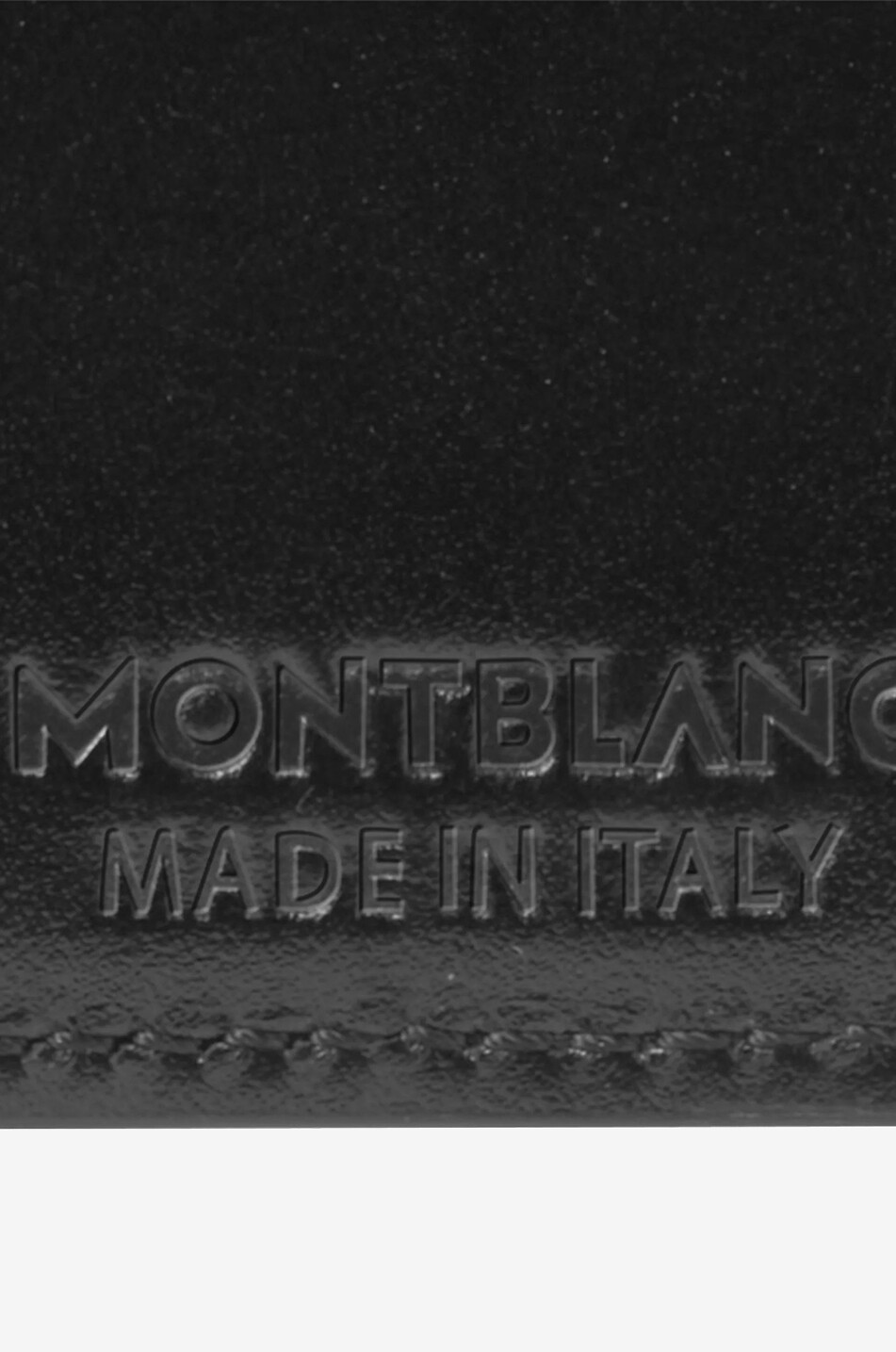 MONTBLANC Brieftasche 6 cc mit 2 Sichtfächern aus Meisterstück Leder Herren SCHWARZ 6