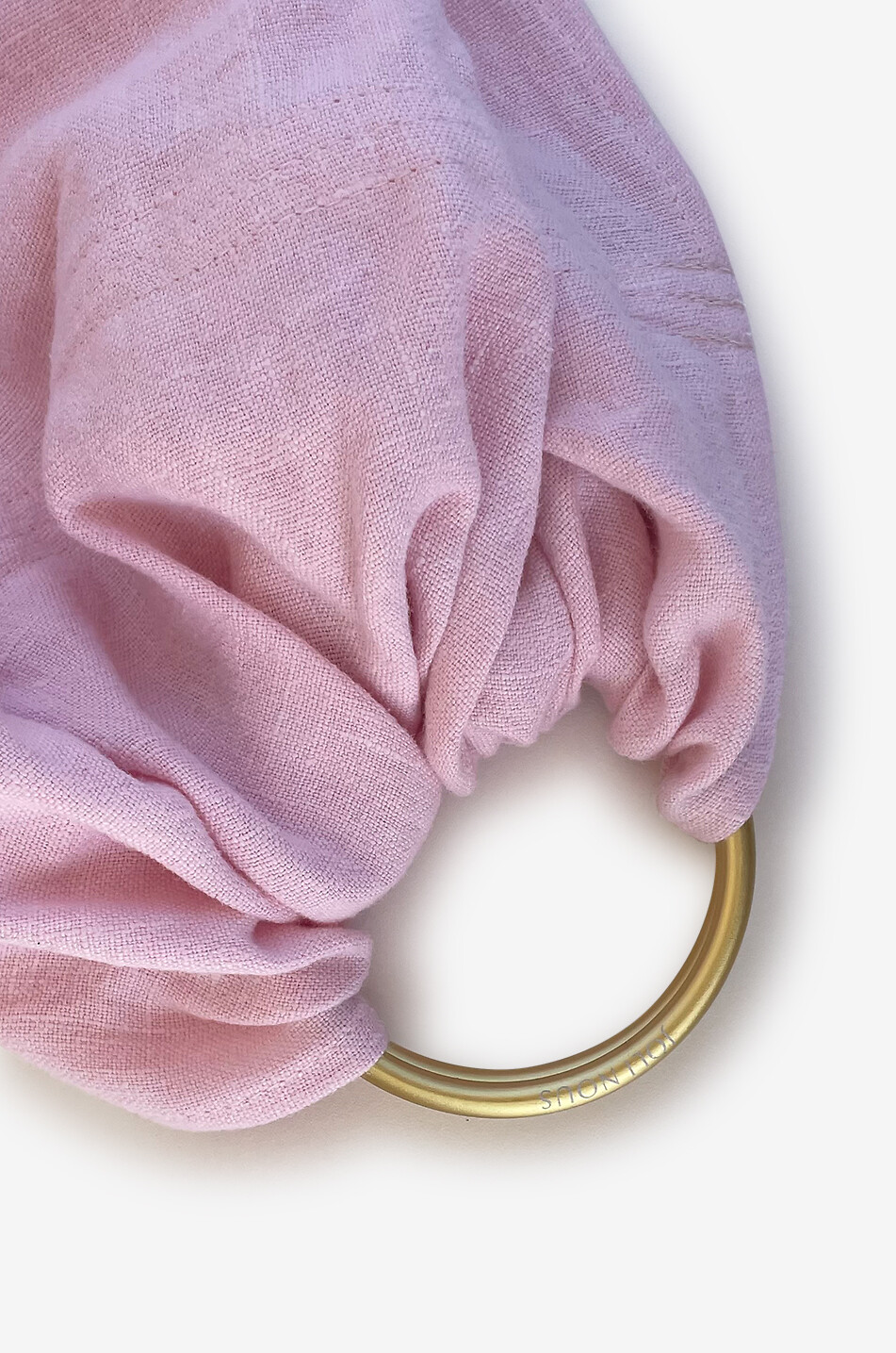 JOLI NOUS Écharpe porte-bébé en lin Ring Sling Rose Clair Bébé ROSE 3
