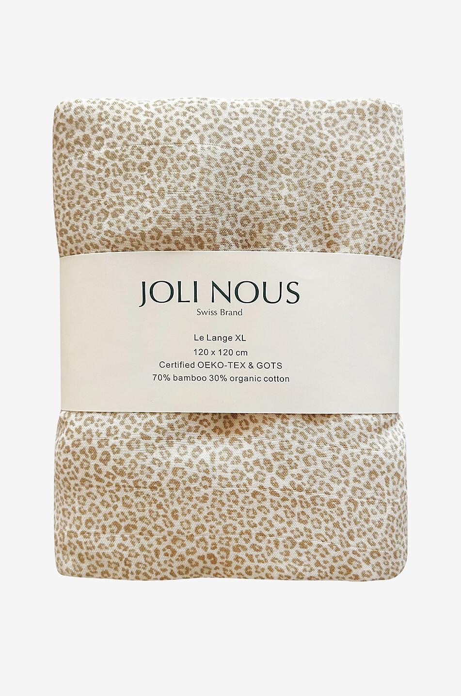 JOLI NOUS Lange bébé Le Lange XL Léopard Bébé MULTICOLORE 1