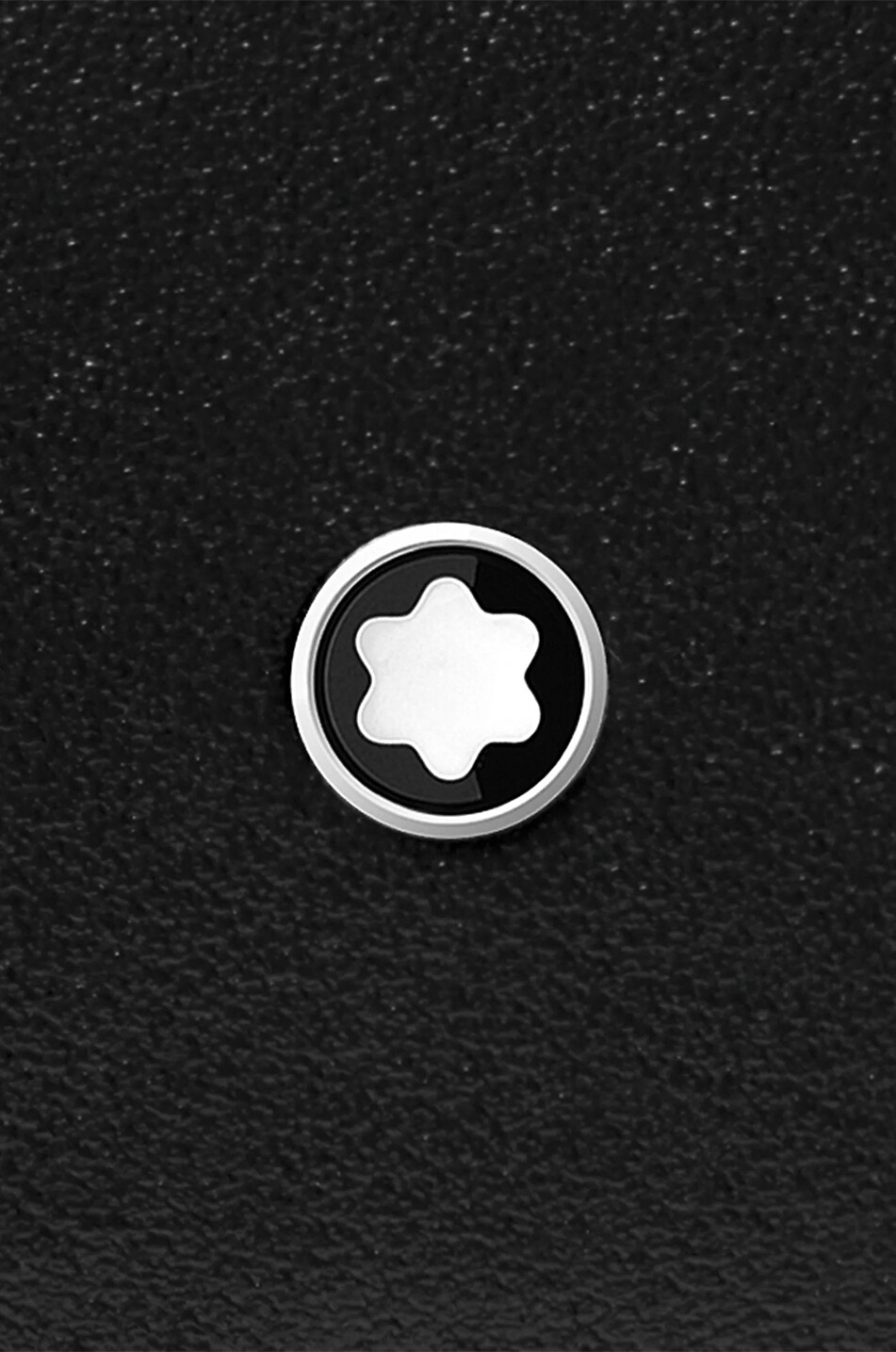 MONTBLANC Portefeuille compact en cuir lisse Meisterstück 6cc Black Homme NOIR 4