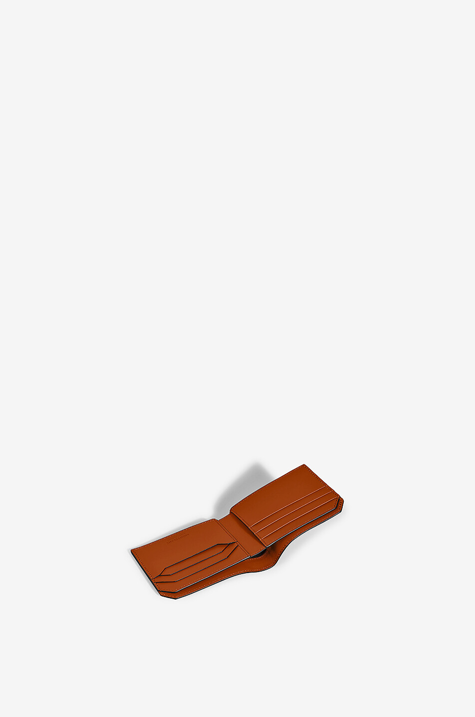 MONTBLANC Portefeuille en cuir lisse Soft 6cc Rust Homme ROUGE FONCÉ 6