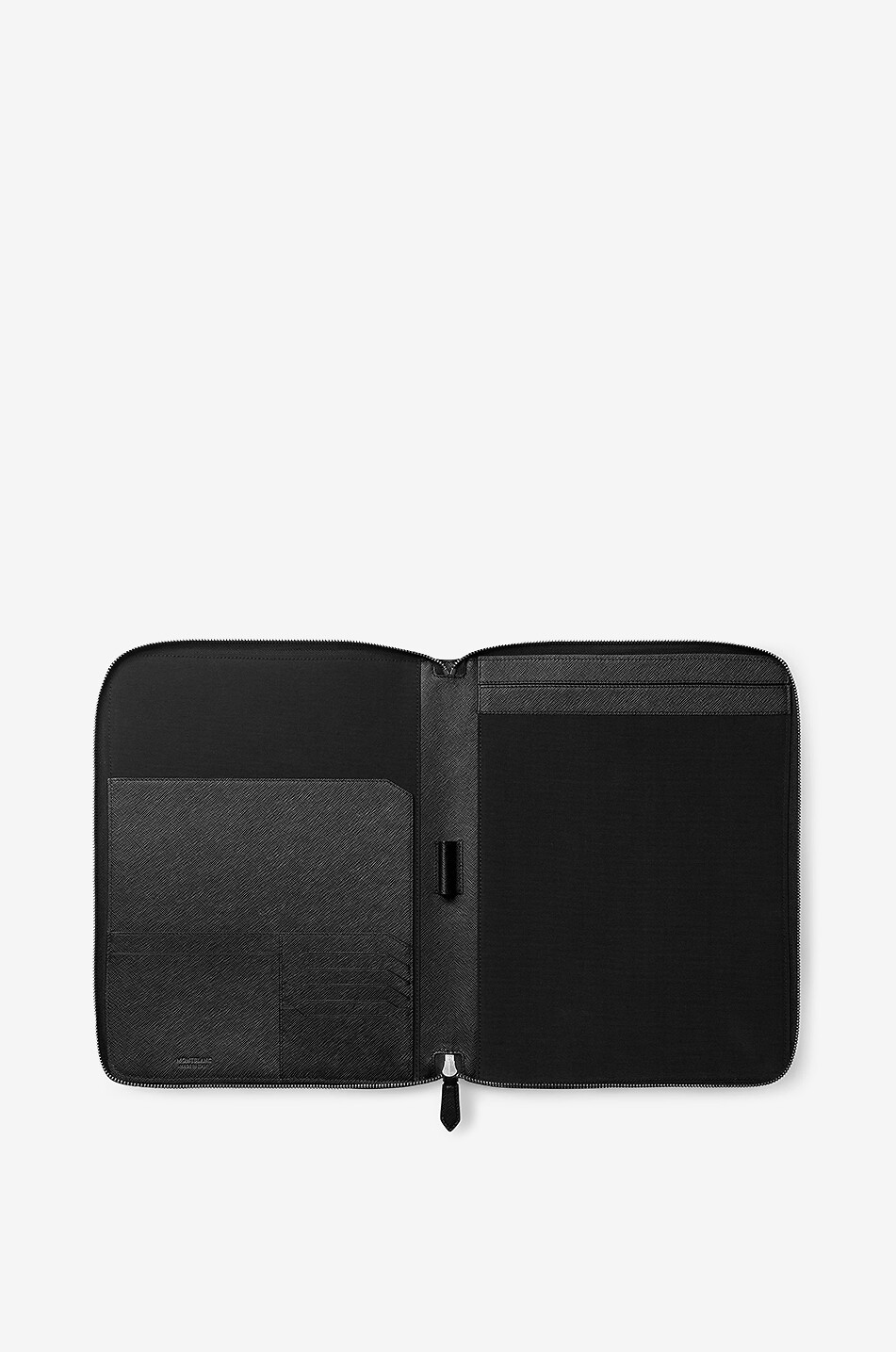 MONTBLANC Notizbuchhülle aus Saffianoleder Sartorial Herren SCHWARZ 5