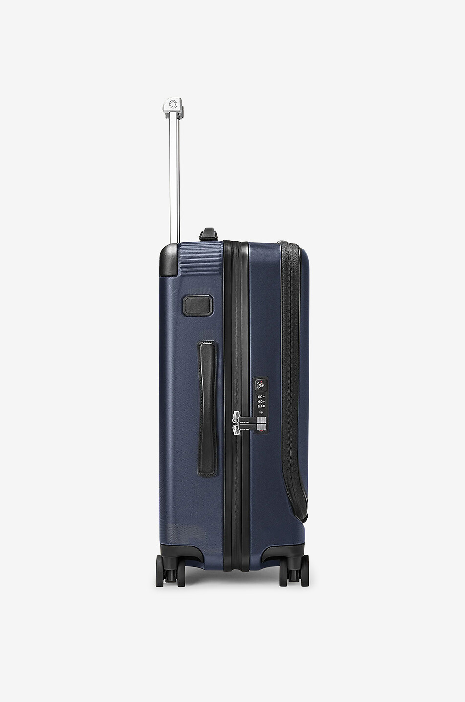 MONTBLANC #MY4810 cabin trolley with front pocket Men BLUE 3