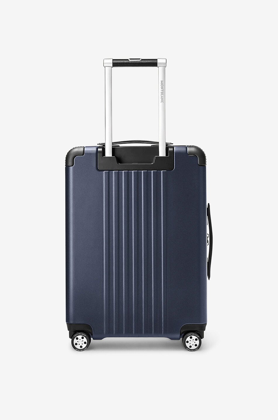 MONTBLANC #MY4810 cabin trolley with front pocket Men BLUE 4