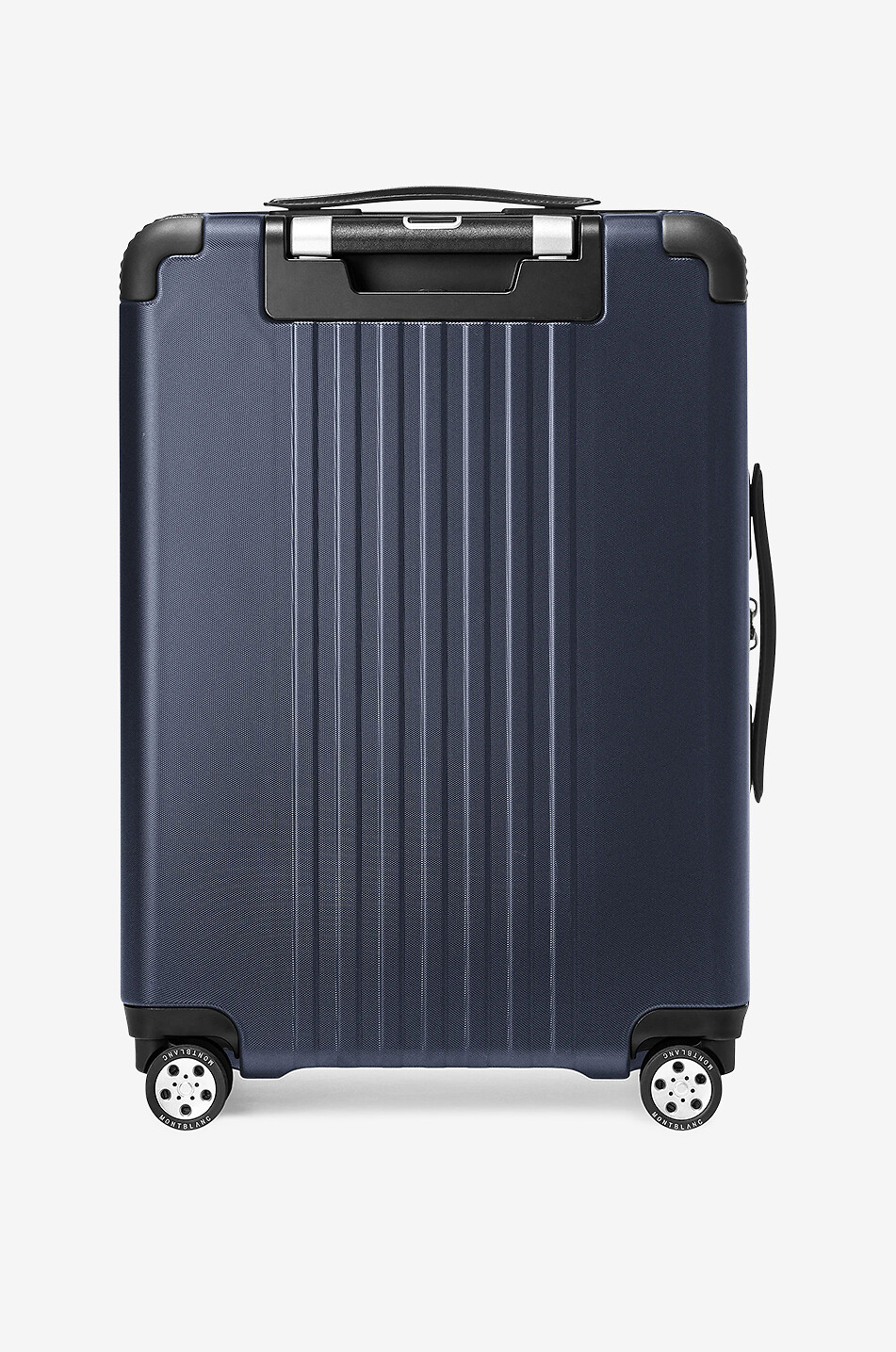 MONTBLANC #MY4810 cabin trolley with front pocket Men BLUE 5