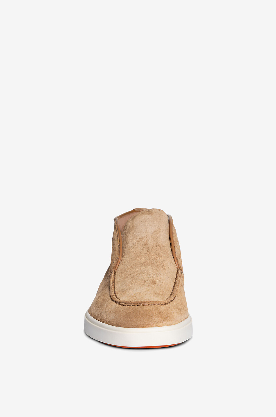 SANTONI Loafer spirit suede ankle boots Women LIGHT BROWN 2