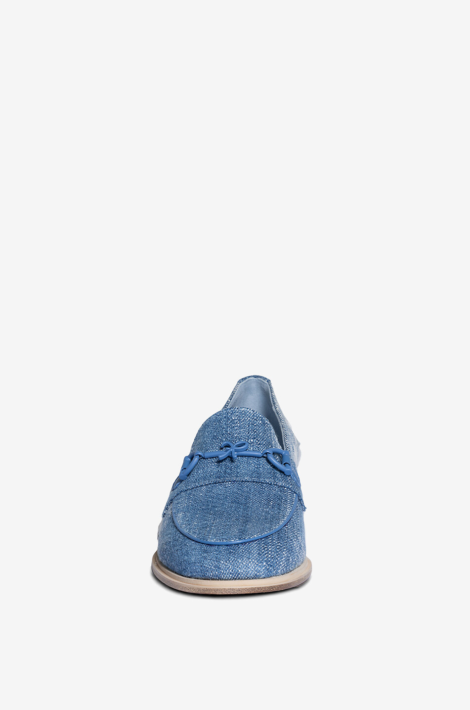 ROBERTO FESTA X BONGÉNIE Axel 35 velvet loafers Women MEDIUM BLUE 2