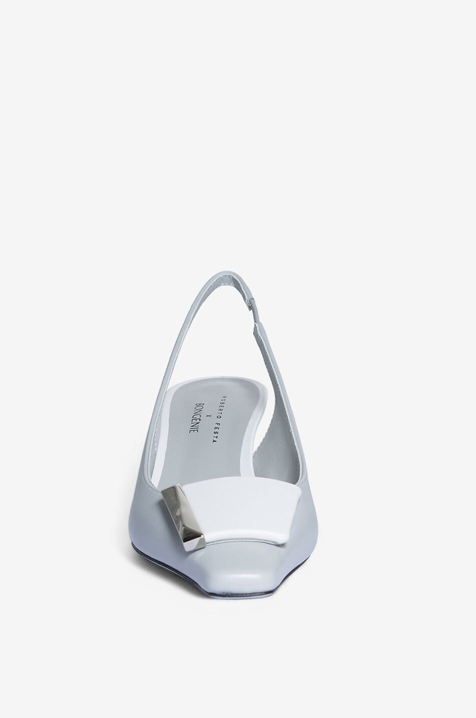 Escarpins à bride arrière en cuir nappa Arienne 60