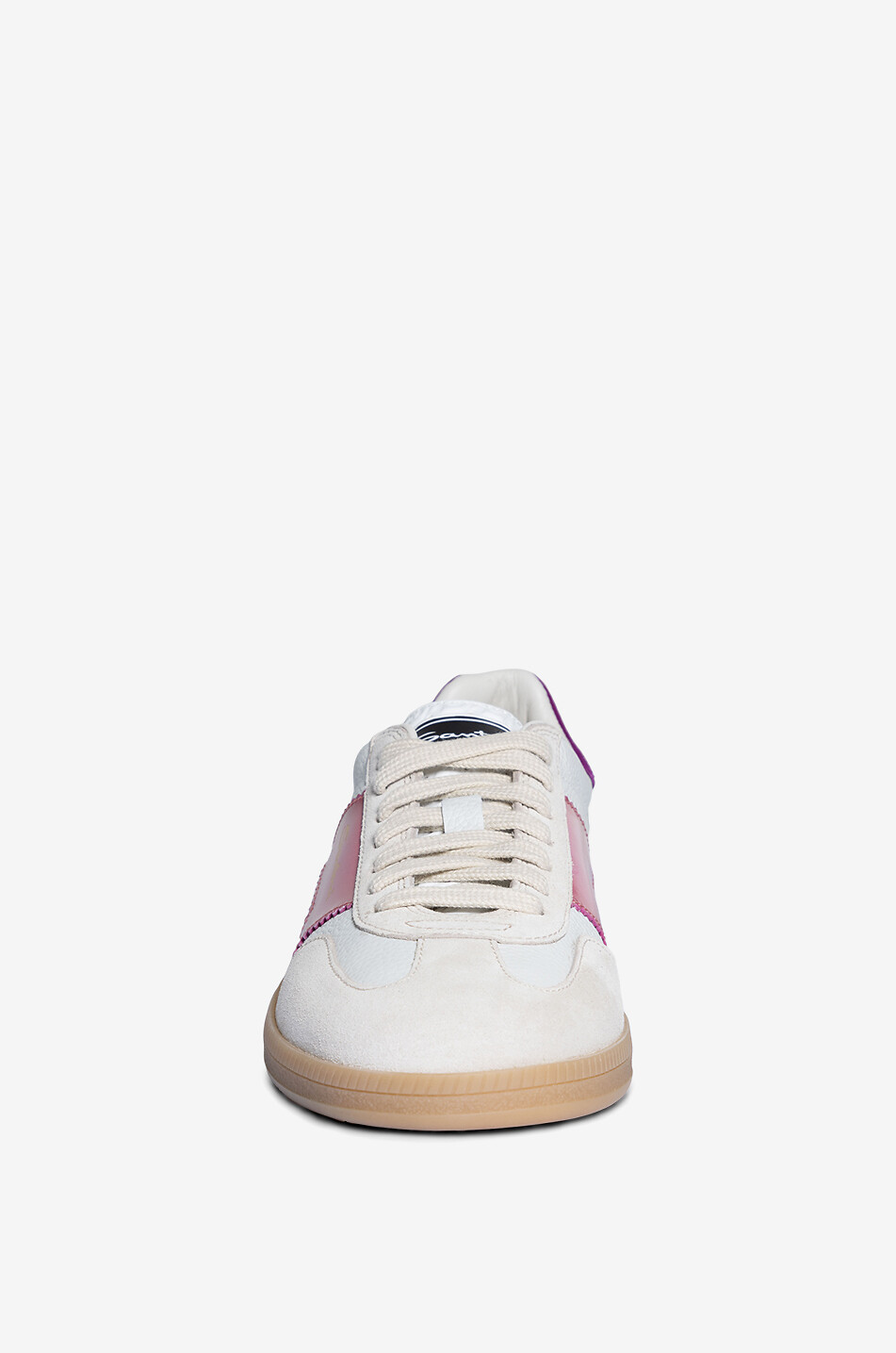 SANTONI Baskets basses en cuir DBS Oly Femme ROSE 2