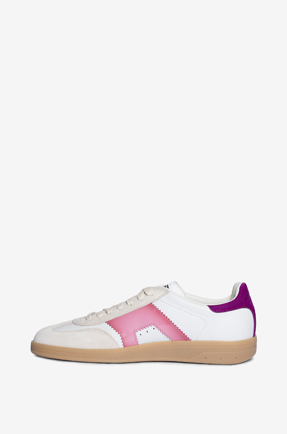 SANTONI Baskets basses en cuir DBS Oly Femme ROSE 3