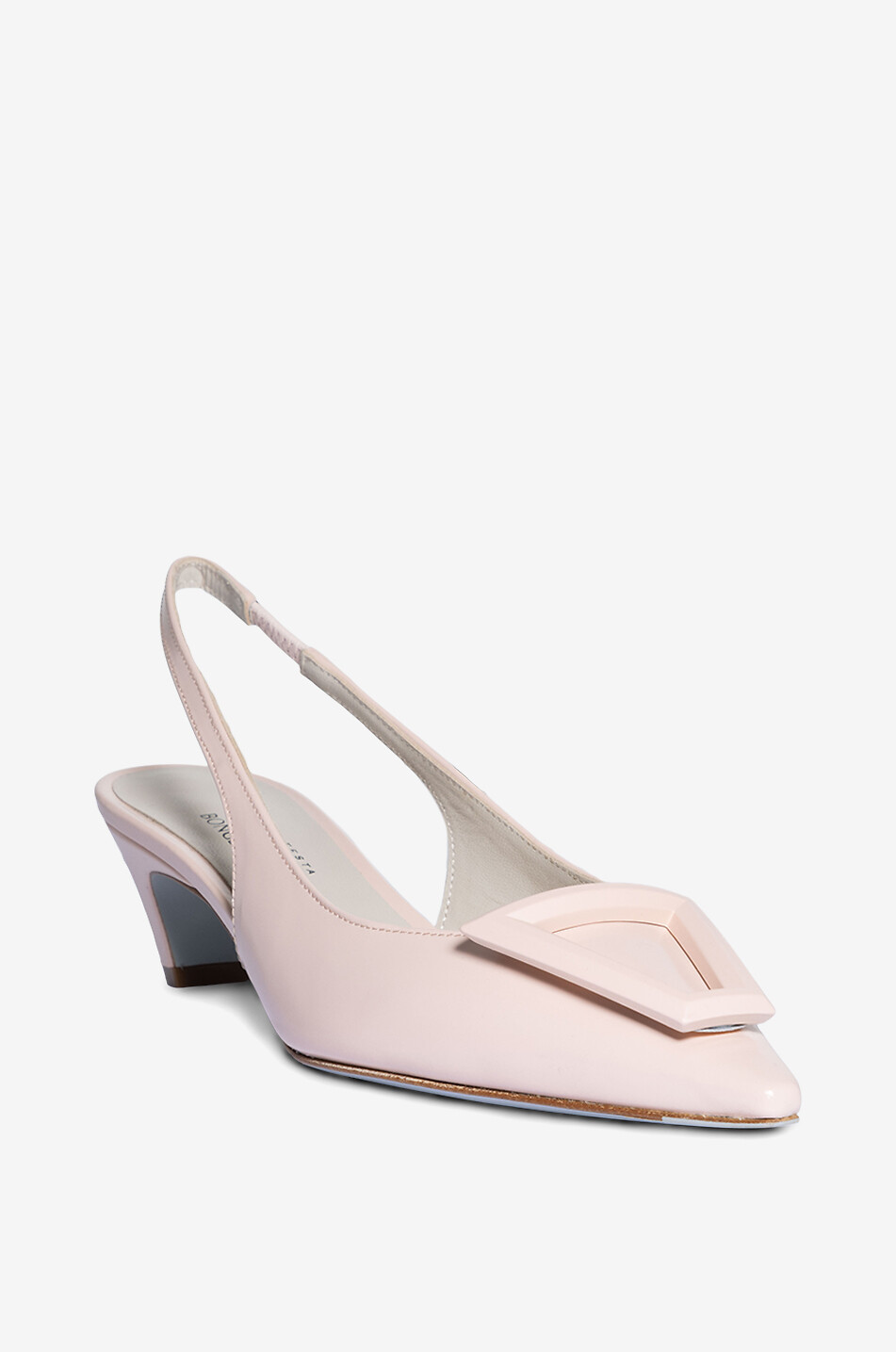 ROBERTO FESTA X BONGÉNIE Pumps mit hinterem Riemchen aus Leder Dorien Damen HELLROSA 1