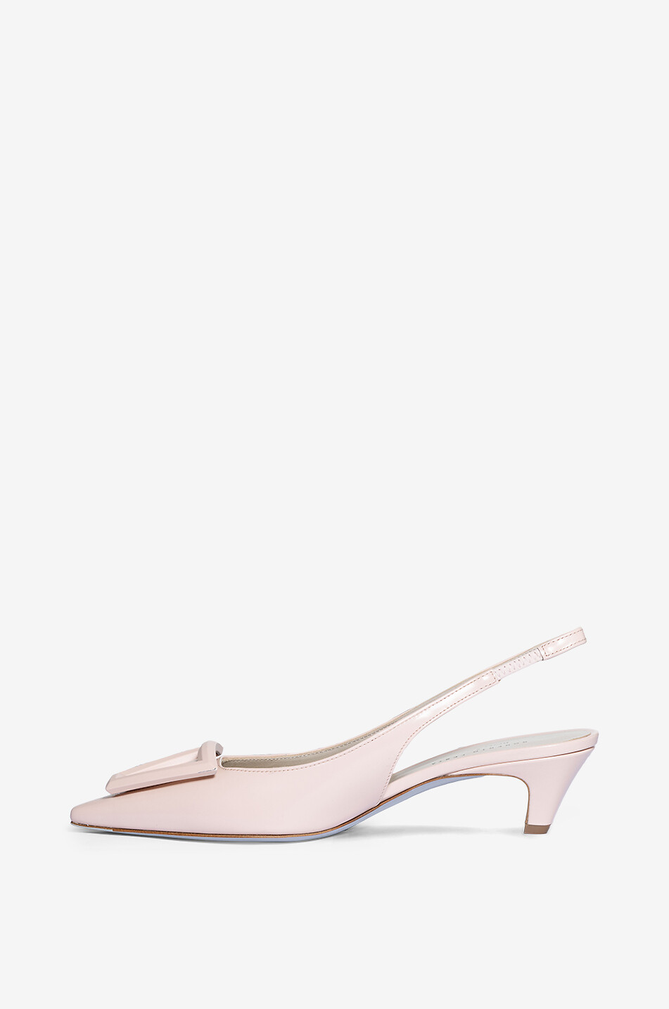 ROBERTO FESTA X BONGÉNIE Pumps mit hinterem Riemchen aus Leder Dorien Damen HELLROSA 4