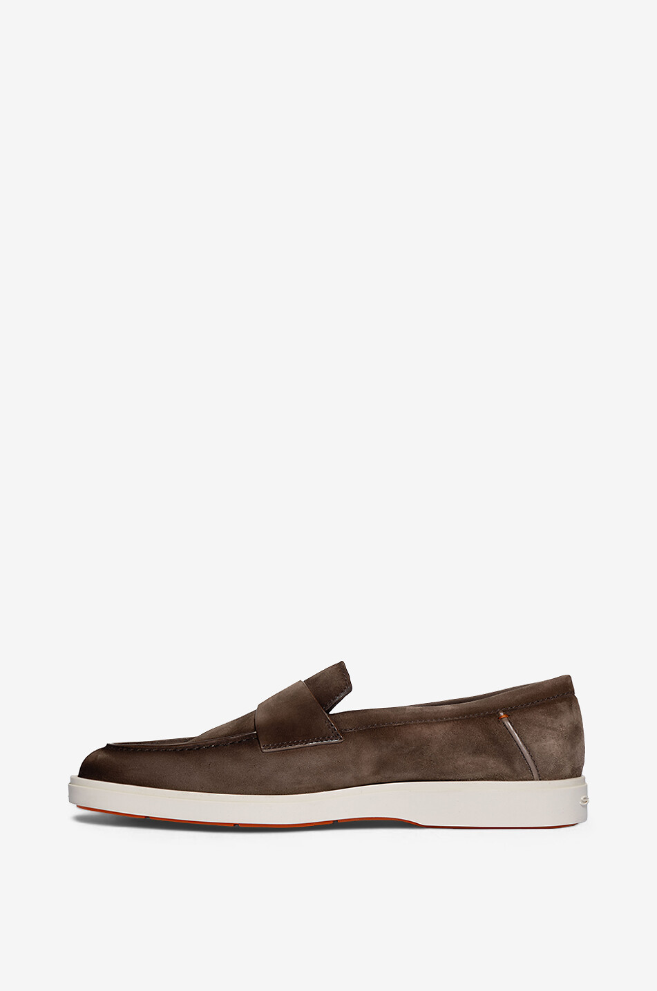 SANTONI Mocassins en daim Homme MARRON MOYEN 3