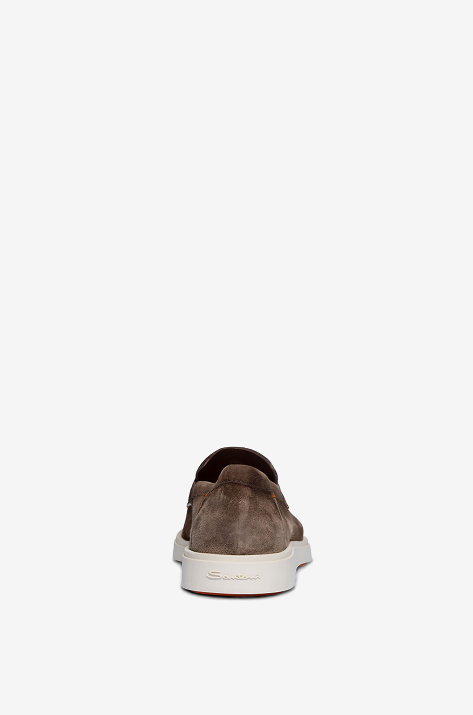 SANTONI Mocassins en daim Homme MARRON MOYEN 4