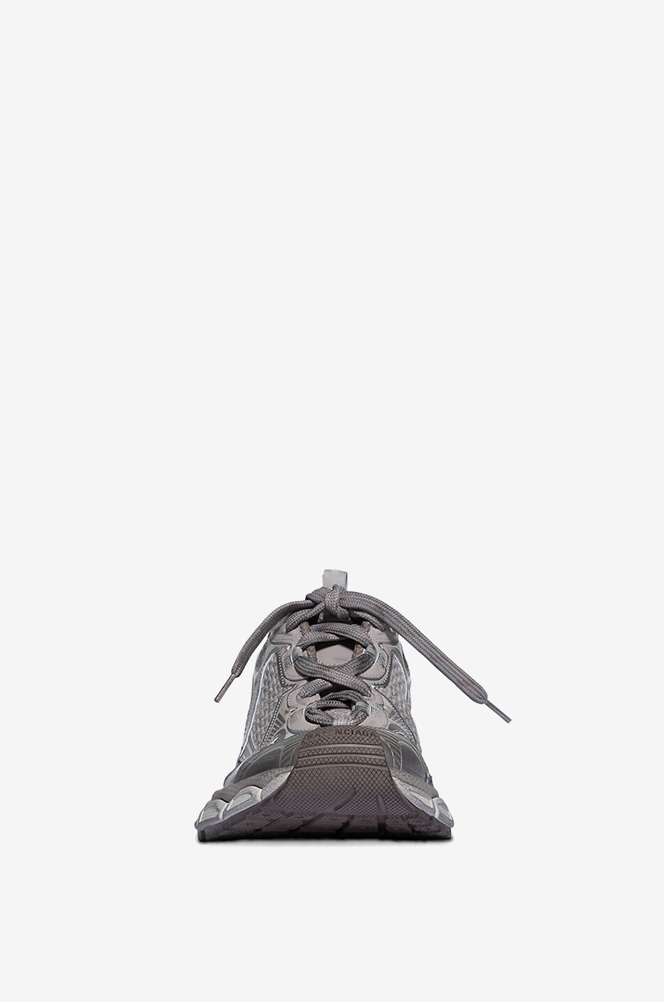 3XL distressed mesh low-top sneakers