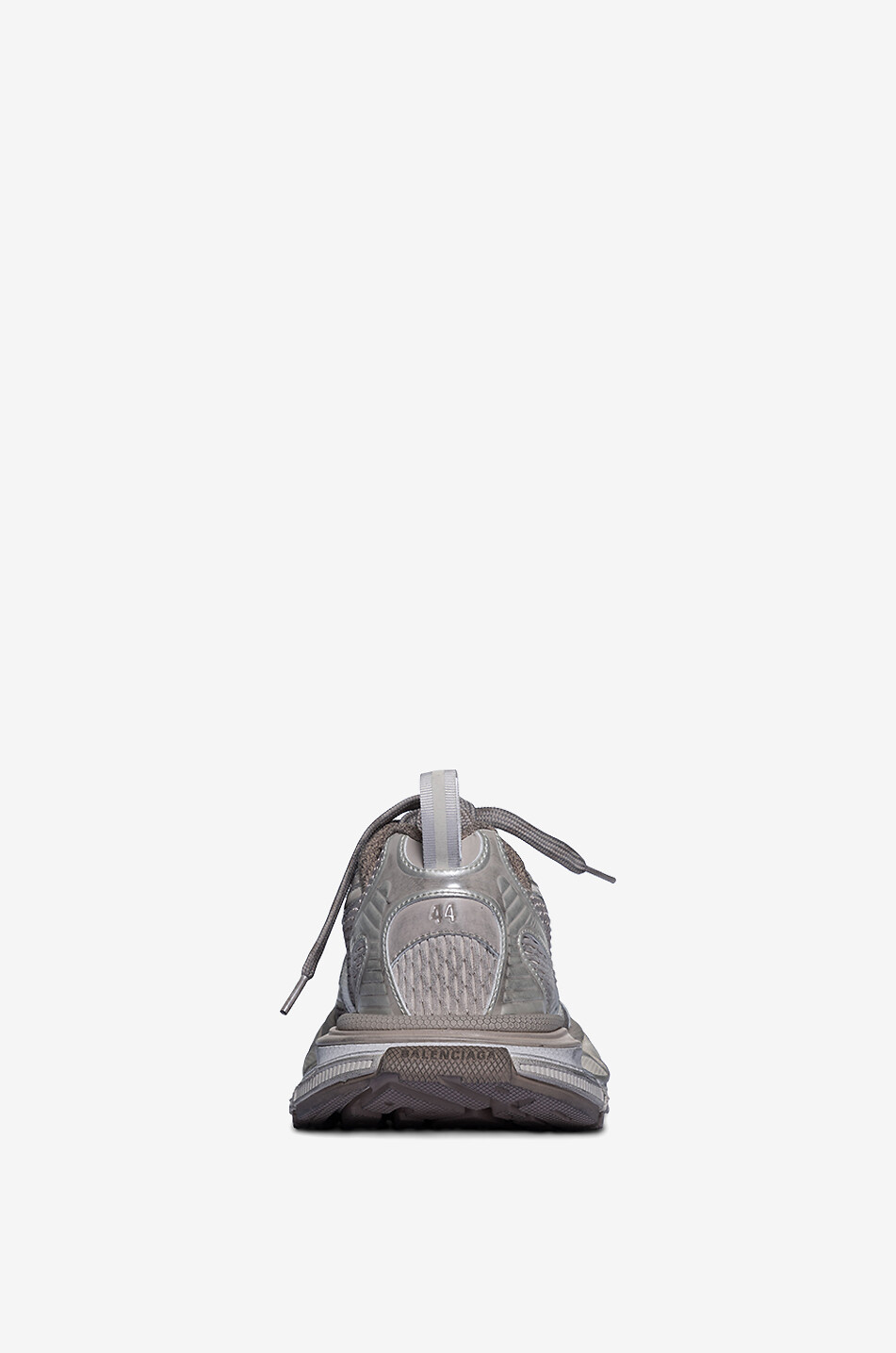 3XL distressed mesh low-top sneakers