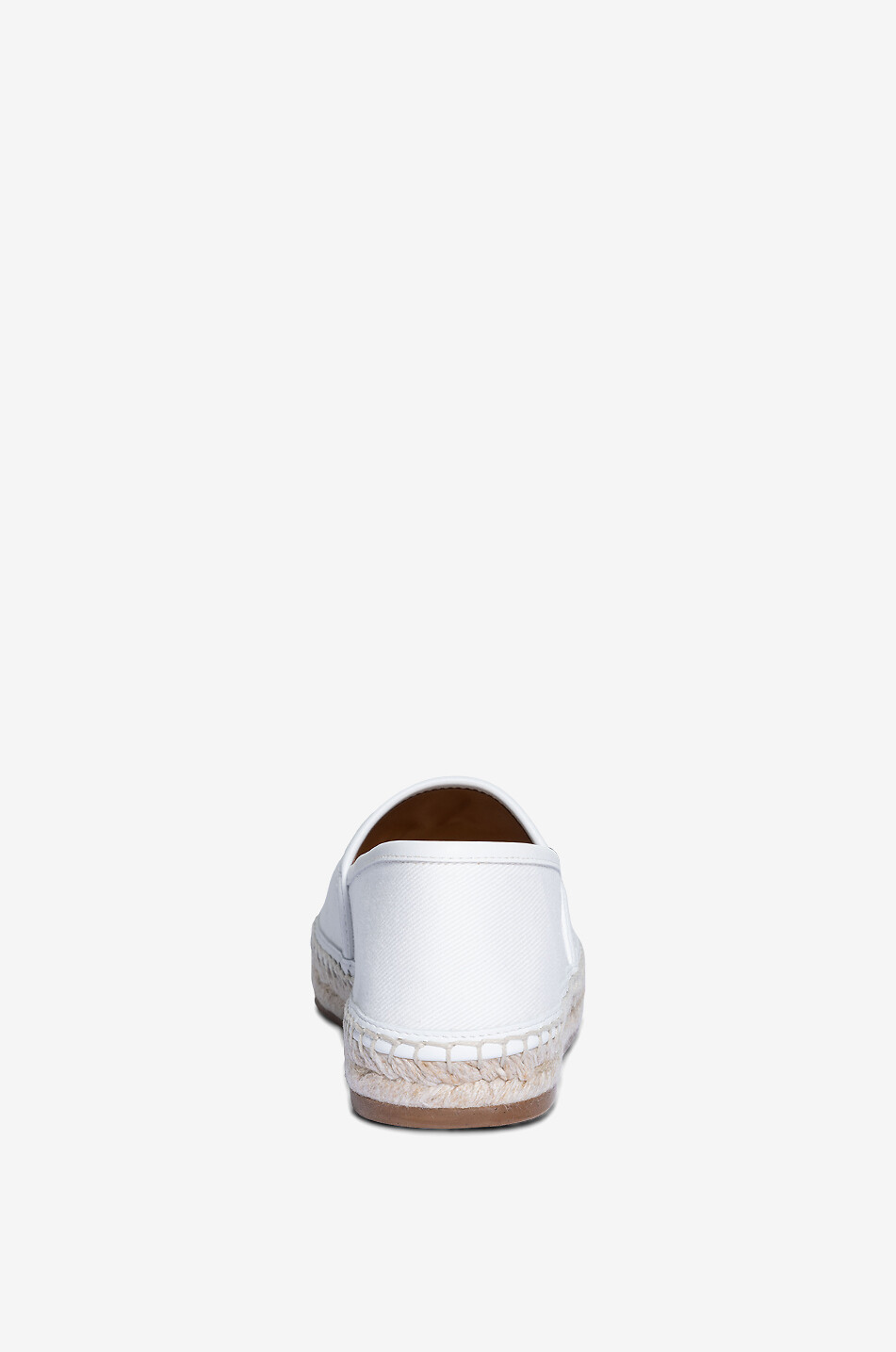 CHLOE Espadrilles plates en cuir nappa Isla 20 Femme BLANC 4