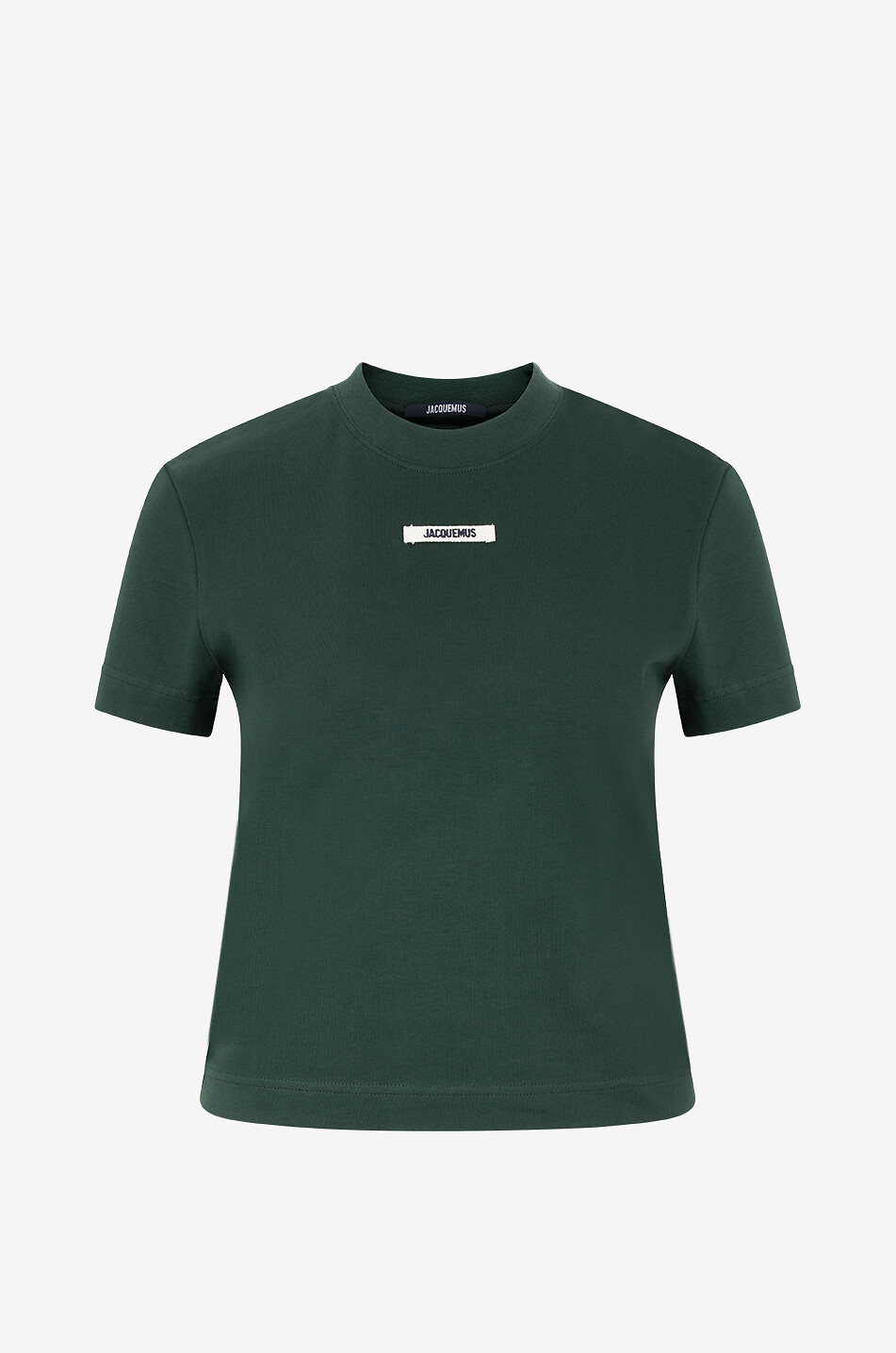 JACQUEMUS T-shirt à manches courtes Le tshirt Gros Grain Femme VERT FONCÉ 1