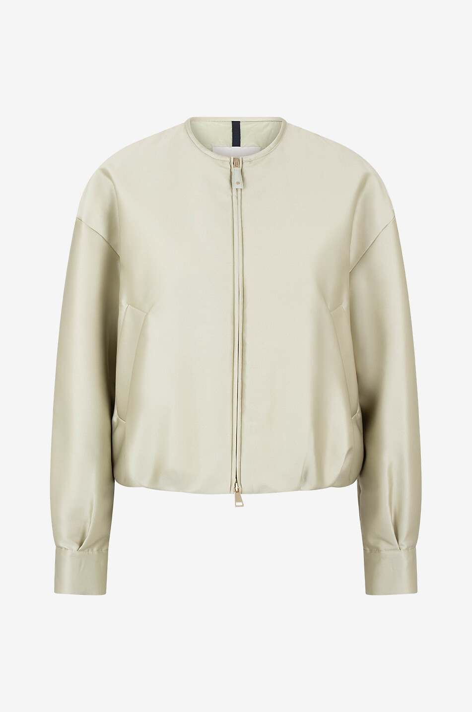 MONCLER Maupa lightweight duchesse bomber jacket Women GREEN 1