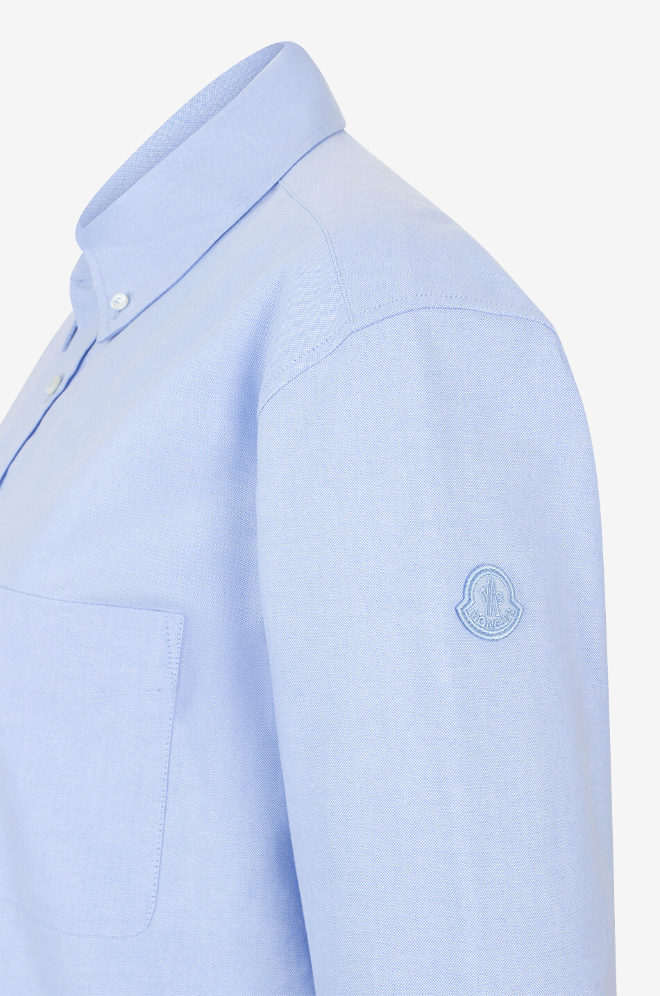 MONCLER Oversized Oxford shirt Women LIGHT BLUE 3