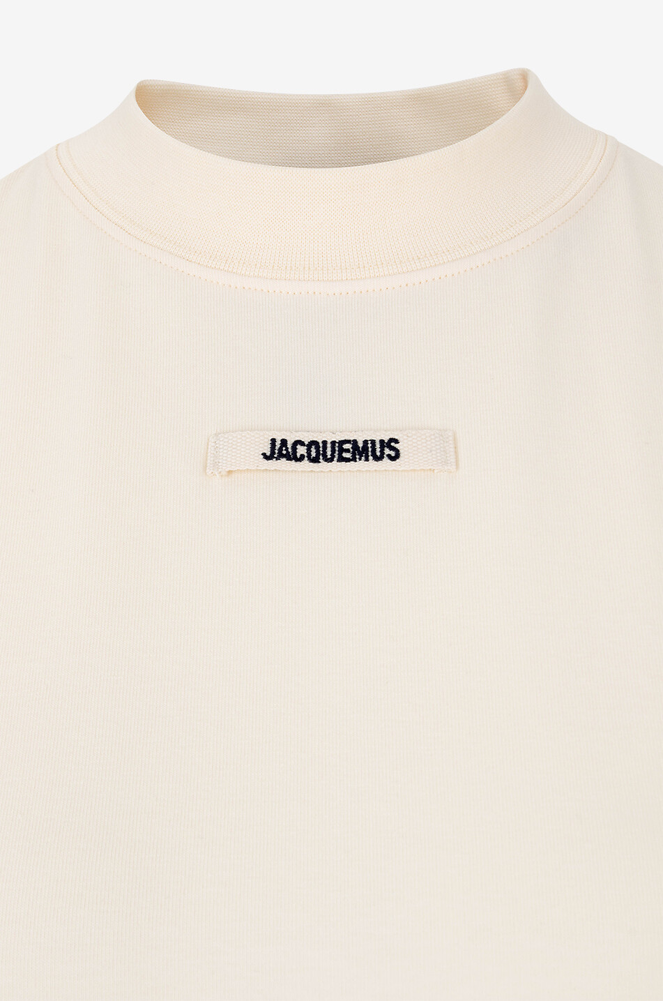 JACQUEMUS Kurzarm-T-Shirt Le tshirt Gros Grain Damen BEIGE 3