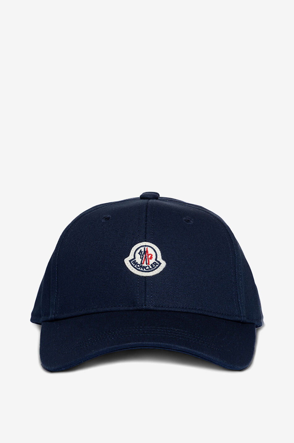 Logo patch adorned children's baseball cap