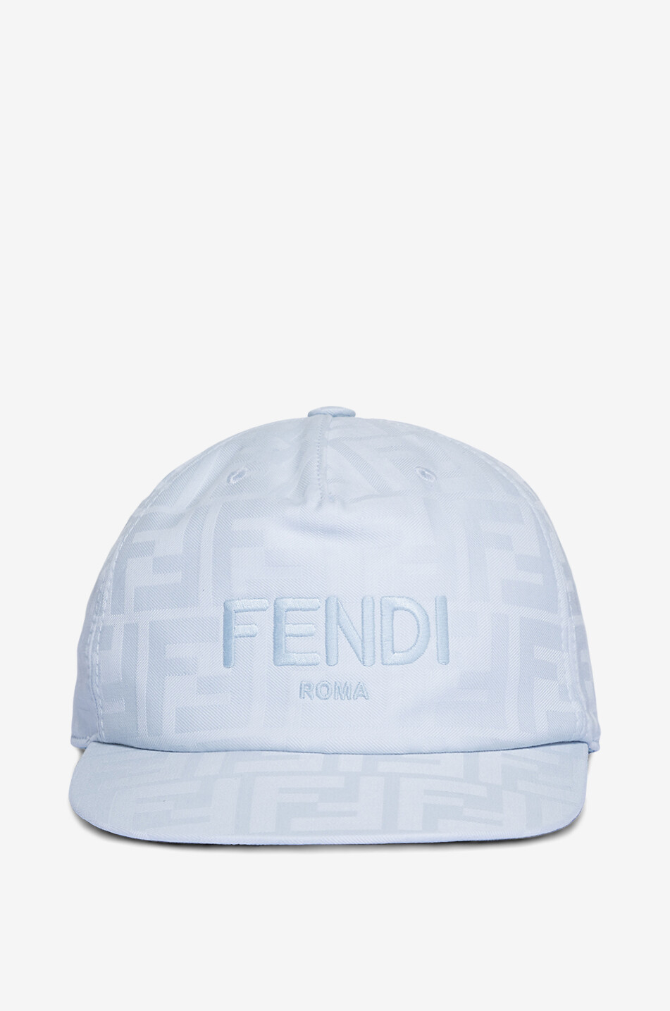 FENDI Jungen-FF-Jacquard-Baseballkappe FENDI Junge HELLBLAU 1