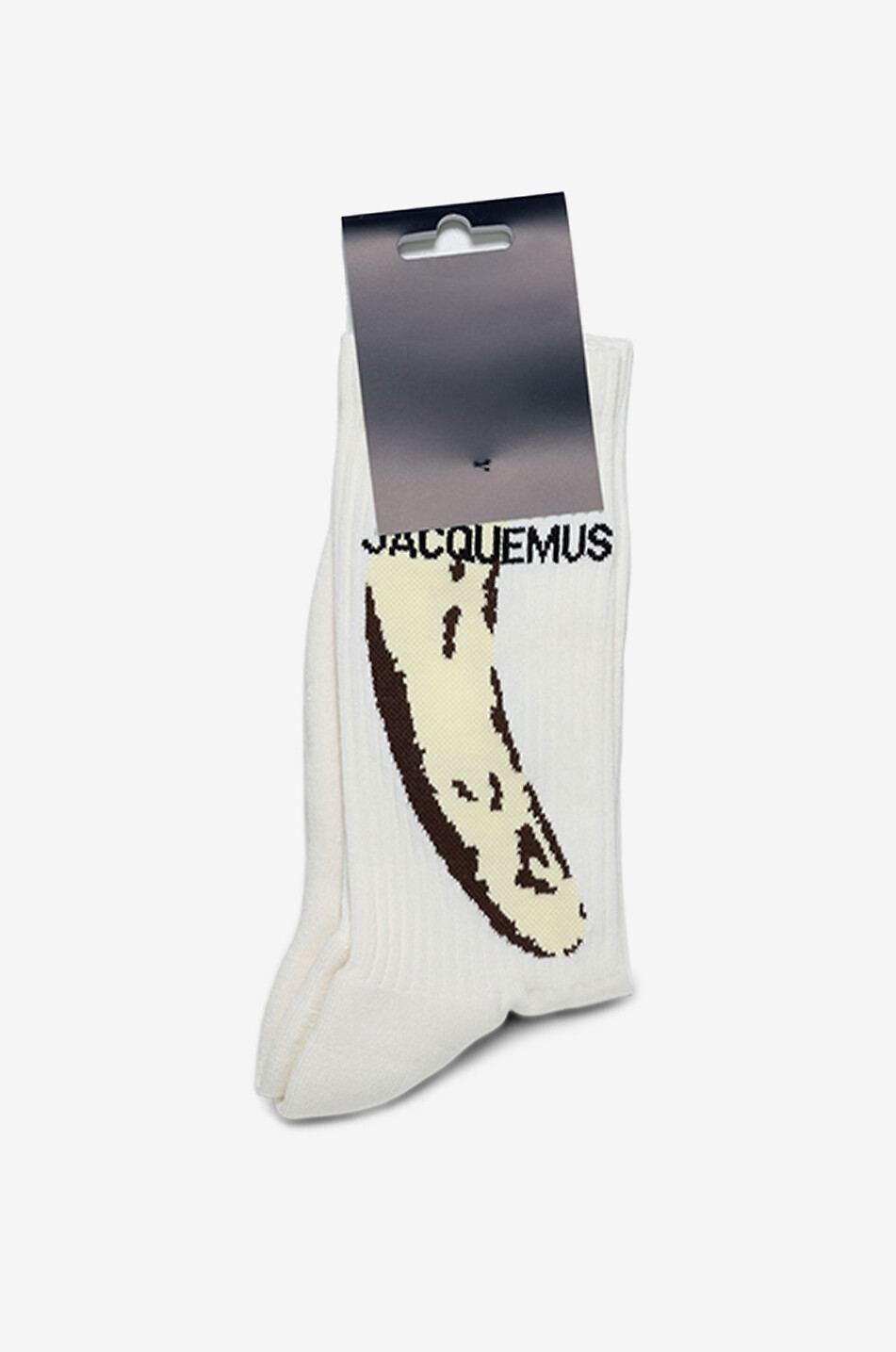 JACQUEMUS Baumwollsocken Les Chaussettes Jacquemus Herren CREMEFARBEN 1