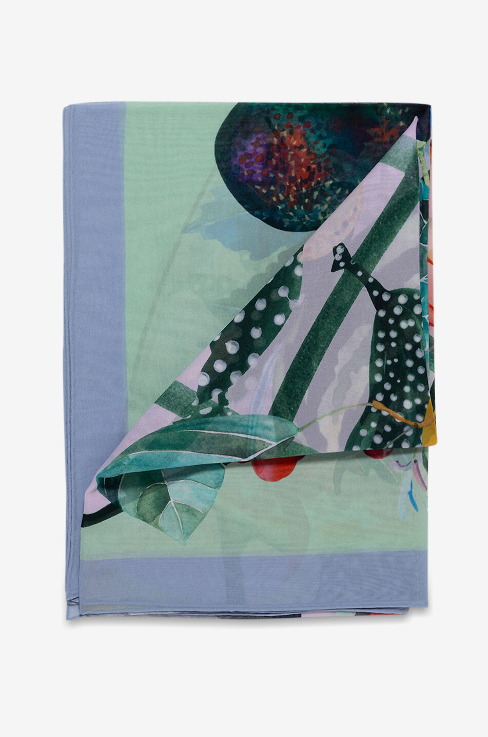 Aphrodite's Garden large silk scarf