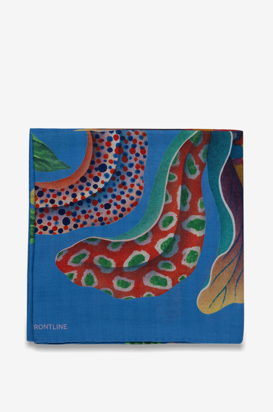 Flirt & Bloom large silk scarf