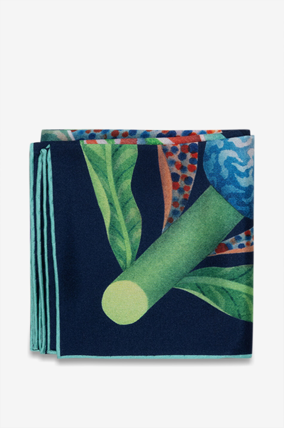 FABRIC FRONTLINE Flirt & Bloom silk mini scarf Women MULTI COLOURED 1