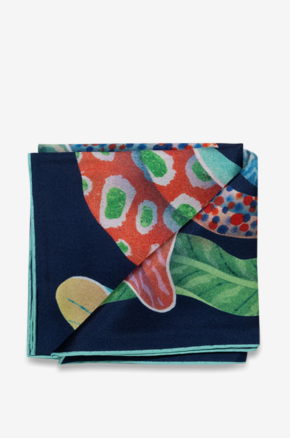 FABRIC FRONTLINE Flirt & Bloom silk mini scarf Women MULTI COLOURED 2