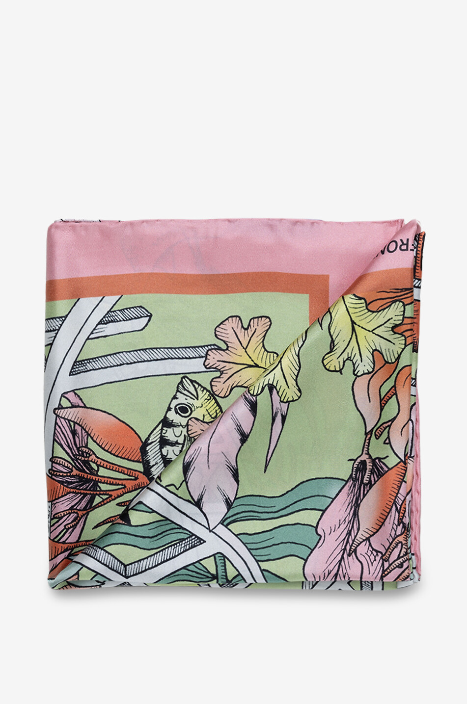 FABRIC FRONTLINE Halstuch aus Seide L'Amour Fou Damen BUNT 3
