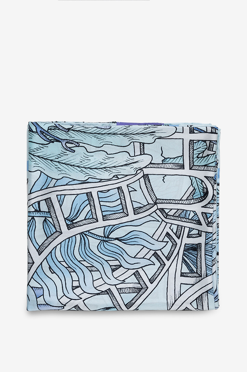 FABRIC FRONTLINE Halstuch aus Seide L'Amour Fou Damen BUNT 2