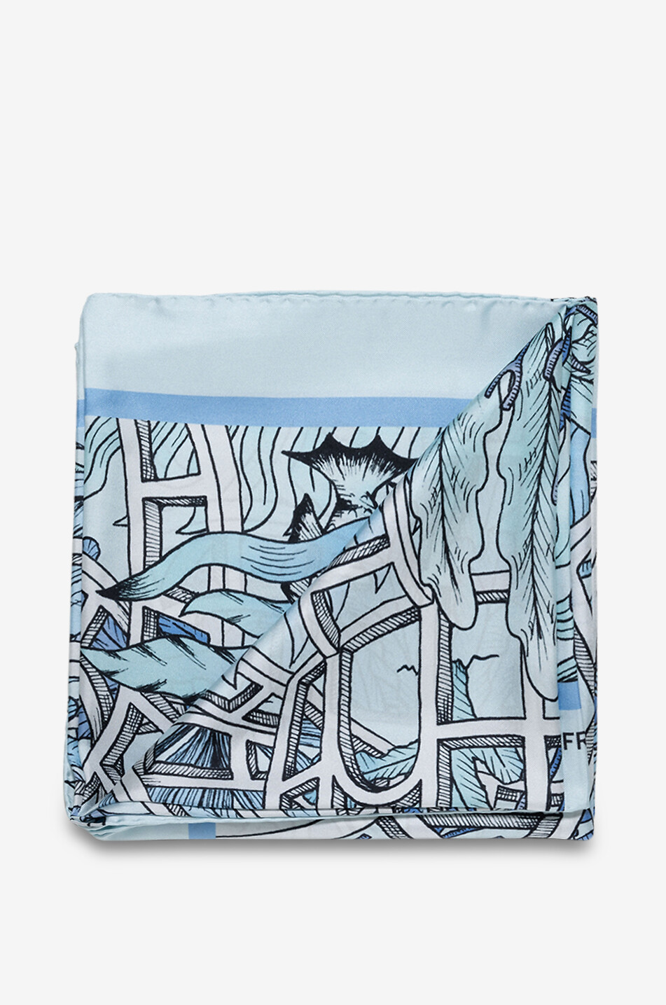 FABRIC FRONTLINE Halstuch aus Seide L'Amour Fou Damen BUNT 3