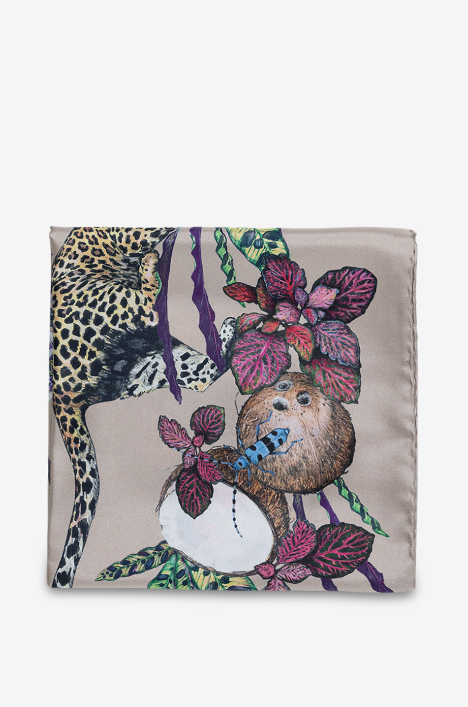 Variété du Monde silk scarf