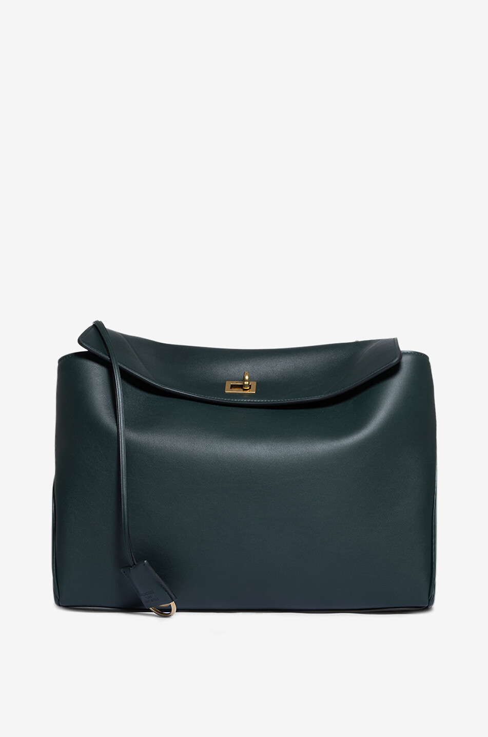 BALENCIAGA Rodeo Medium smooth calfskin handbag Women DARK GREEN 1