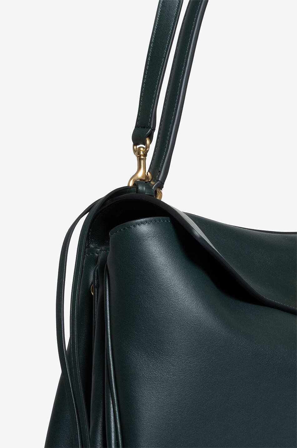 BALENCIAGA Rodeo Medium smooth calfskin handbag Women DARK GREEN 6