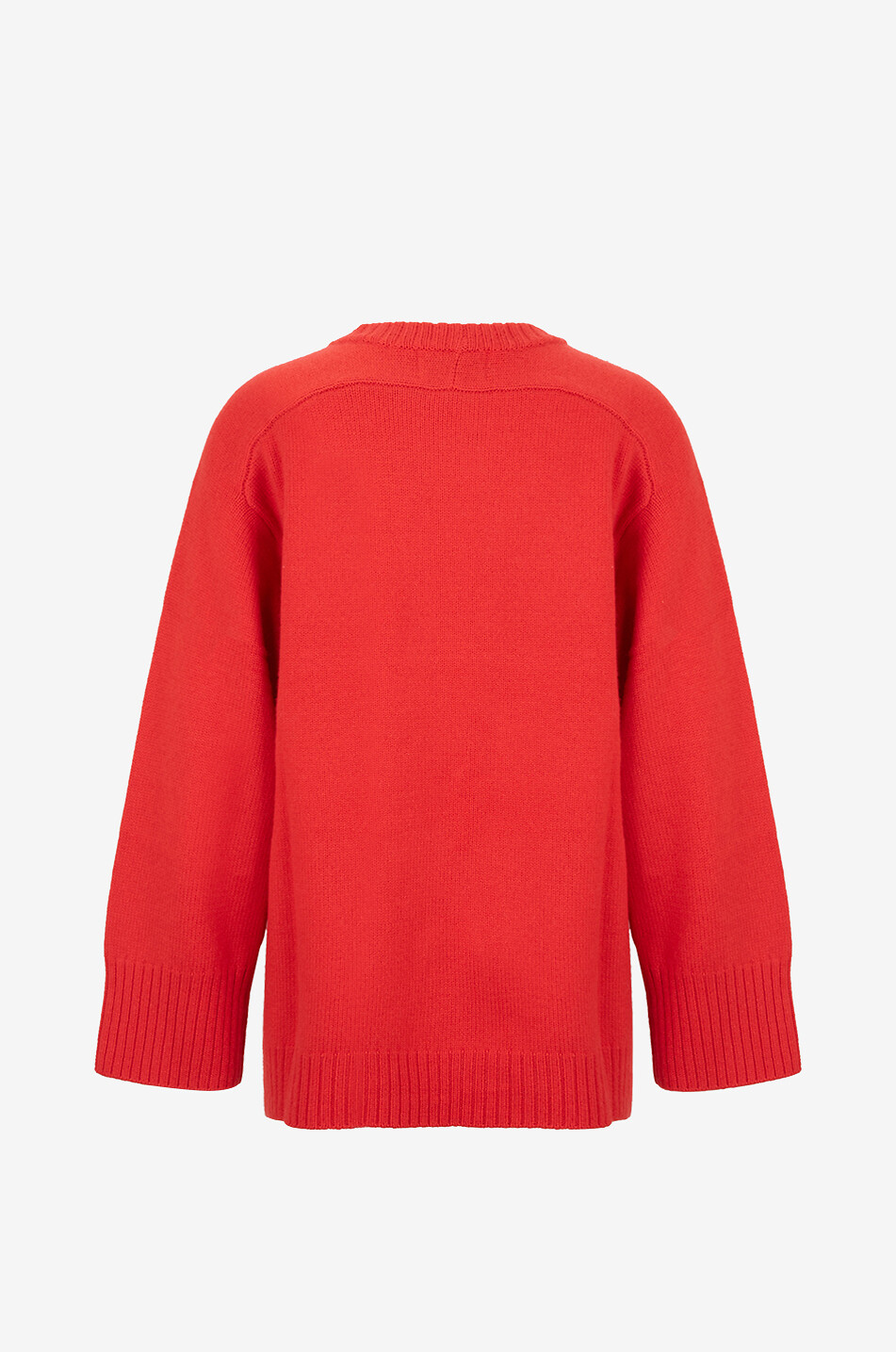 LOULOU STUDIO Safi wool and cashmere oversize jumper Women RED 2