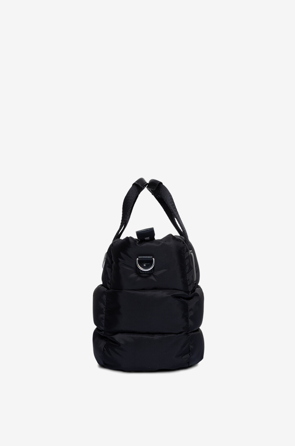 MONCLER Mini Caradoc quilted nylon tote bag Women BLACK 4