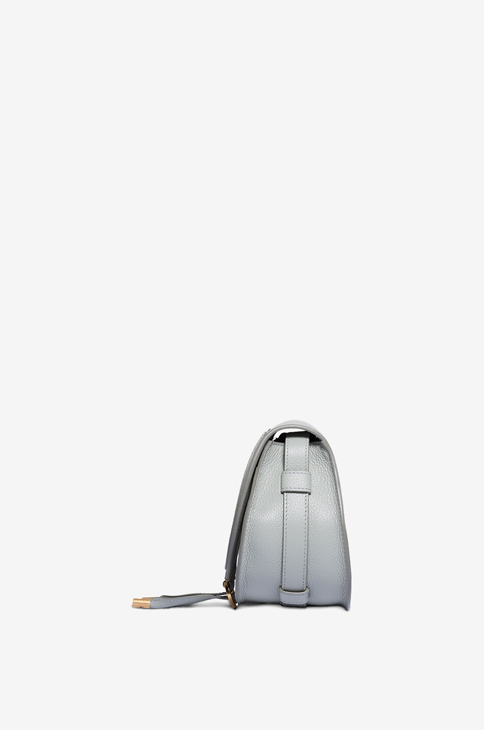CHLOE Sac porté épaule en cuir grainé Marcie Small Femme VERT CLAIR 4