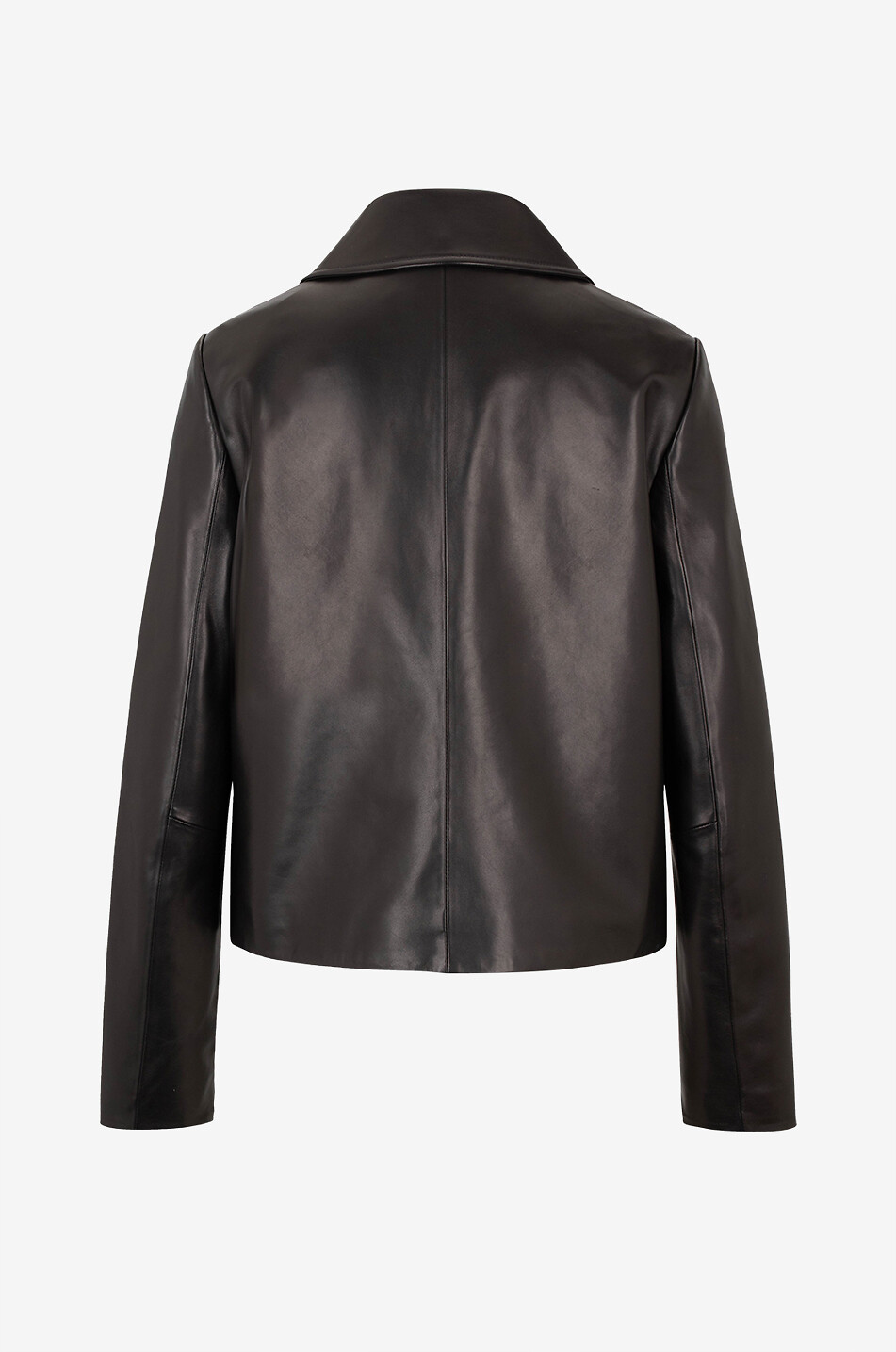 BONGENIE Anna lambskin leather jacket Women BLACK 2