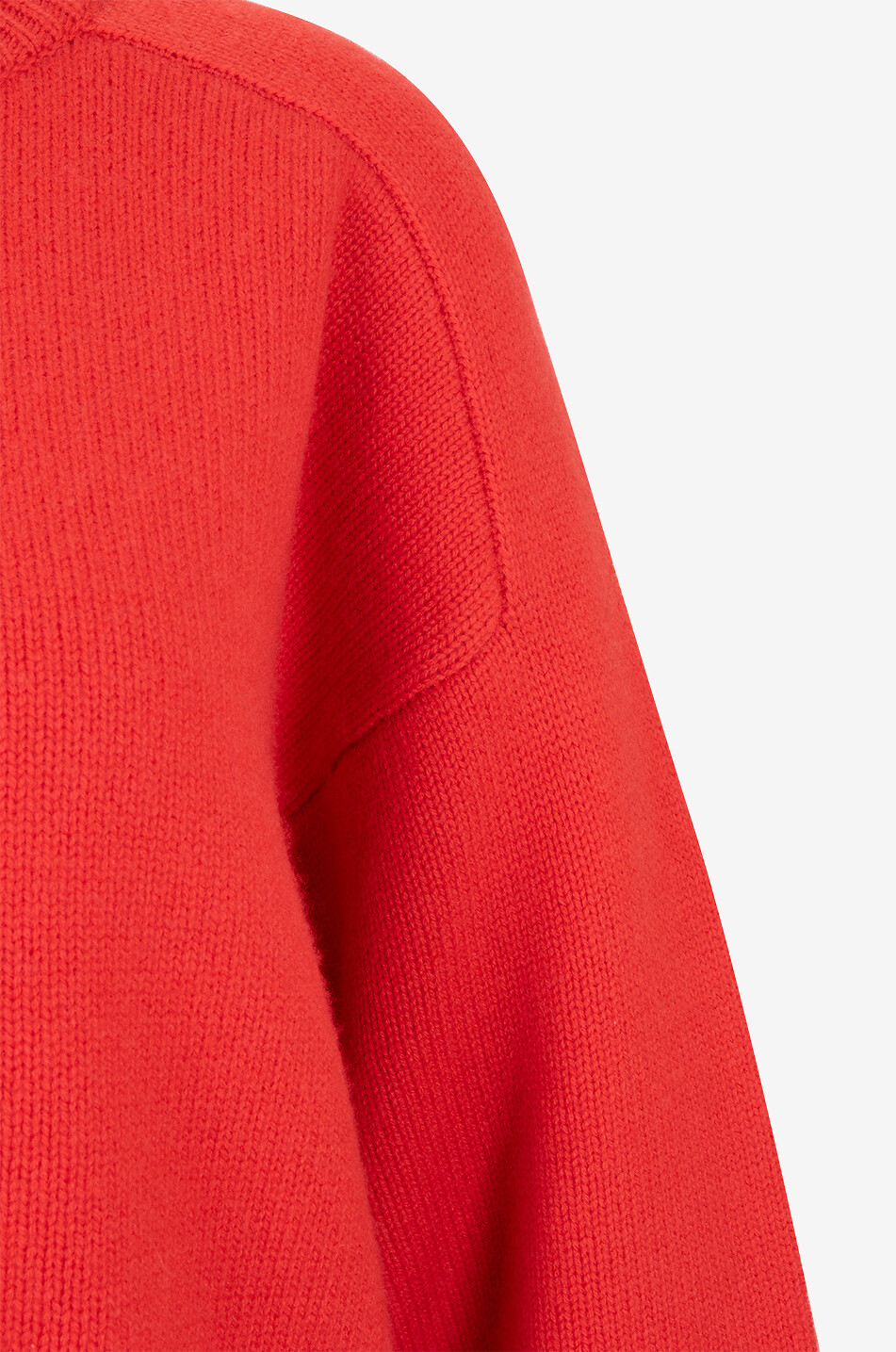 LOULOU STUDIO Bruzzi wool and cashmere round neck jumper Women RED 3