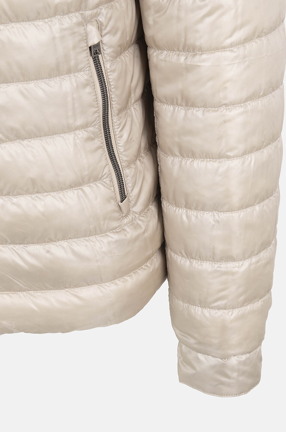 HERNO Kurze leichte wendbare Daunenjacke mit Stehkragen Herren DUNKELGRAU 5