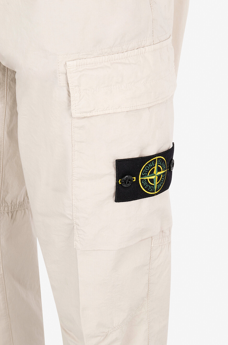 STONE ISLAND Cargohose aus Baumwolle 3100031 Paracadute Herren Hellbeige 3
