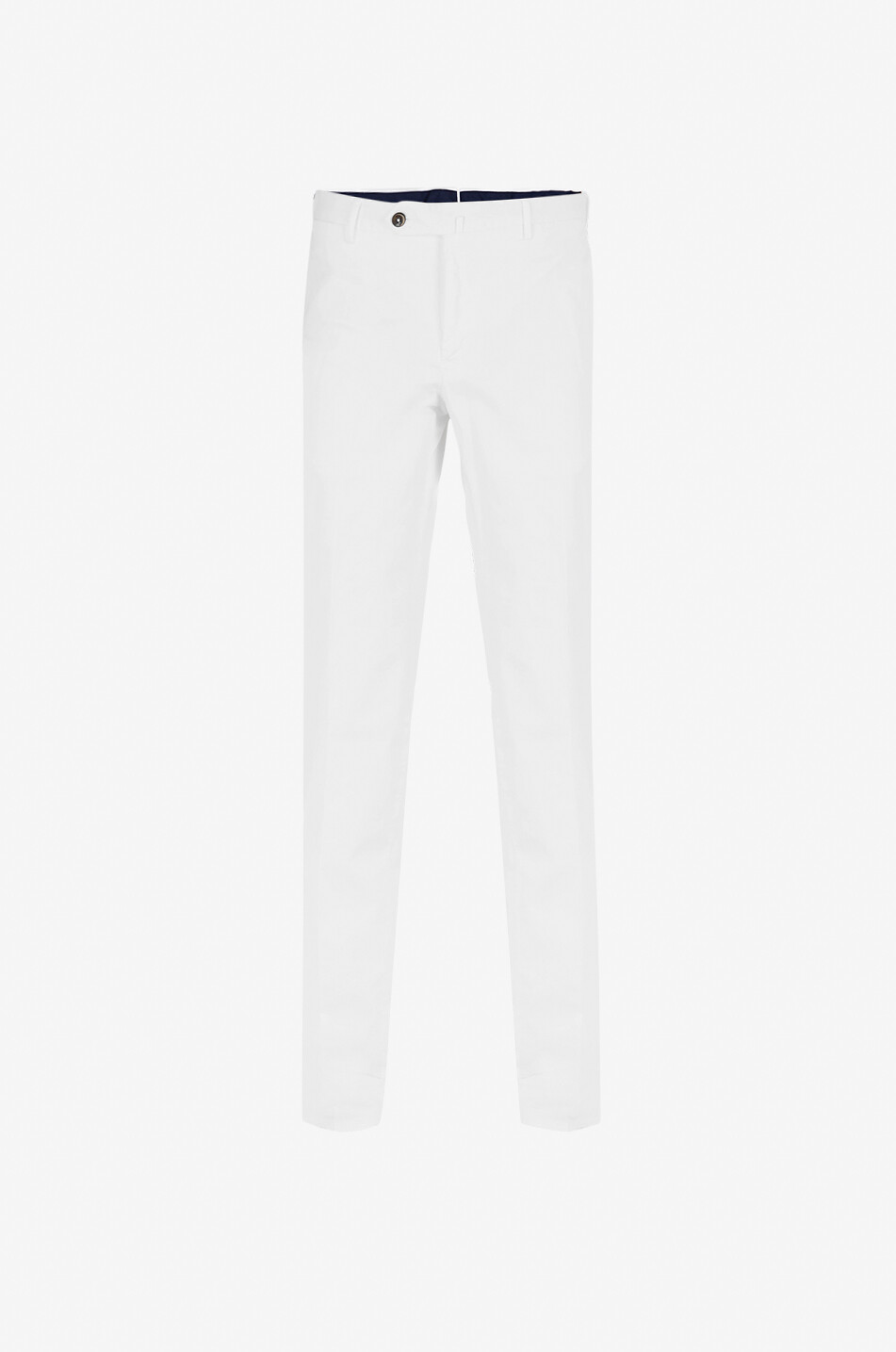 PT TORINO Pantalon chino slim en lyocell et coton Homme BLANC 1