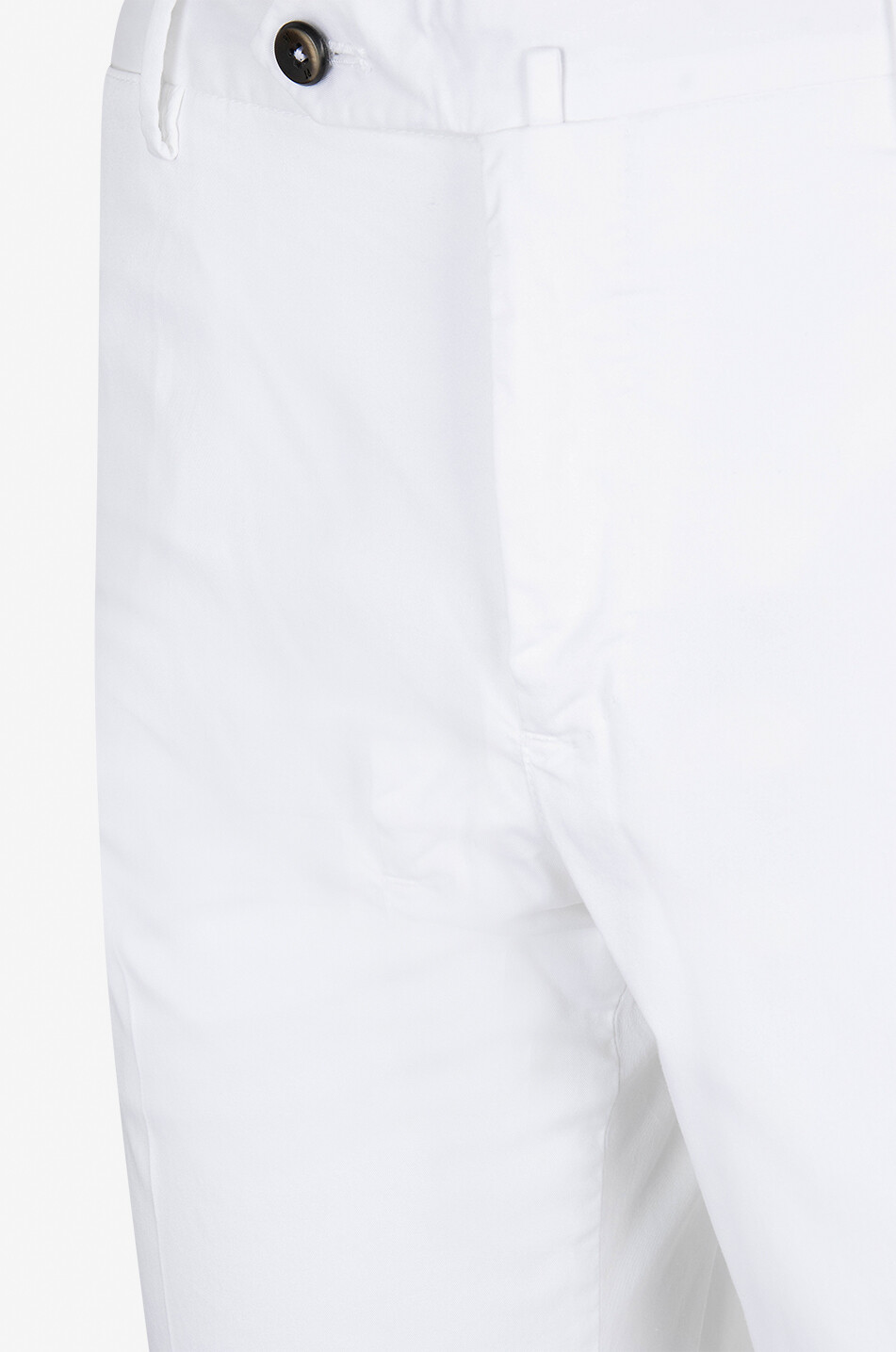 PT TORINO Pantalon chino slim en lyocell et coton Homme BLANC 3