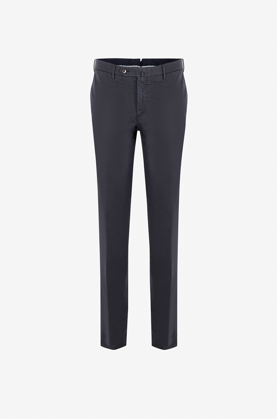 Lyocell and cotton slim fit trousers